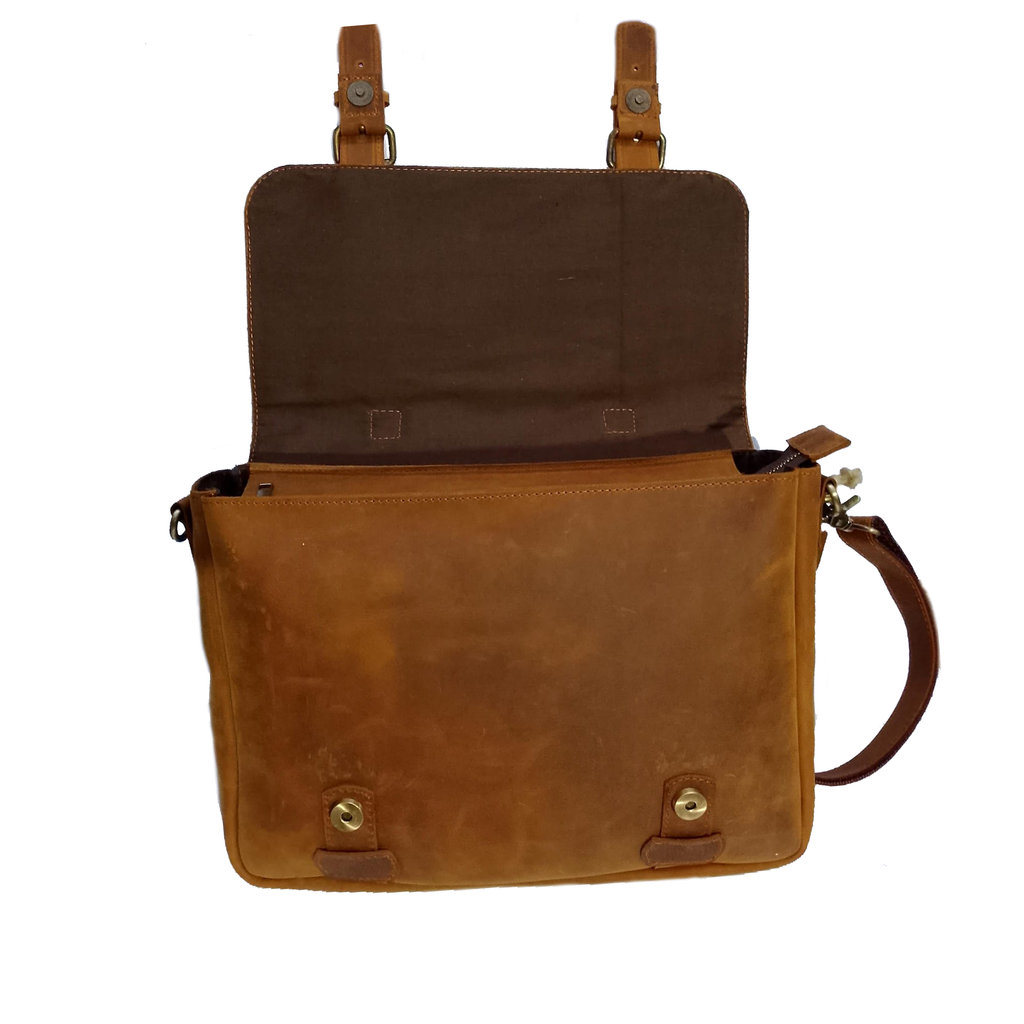 Buffalo Crazy Horse Satchel Bag